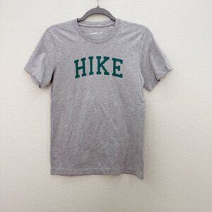Wondery Hike Gray Short Sleeve Tee Shirt Womens size Small